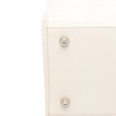 Medium Patent Cannage Lady Dior