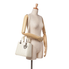 Medium Patent Cannage Lady Dior