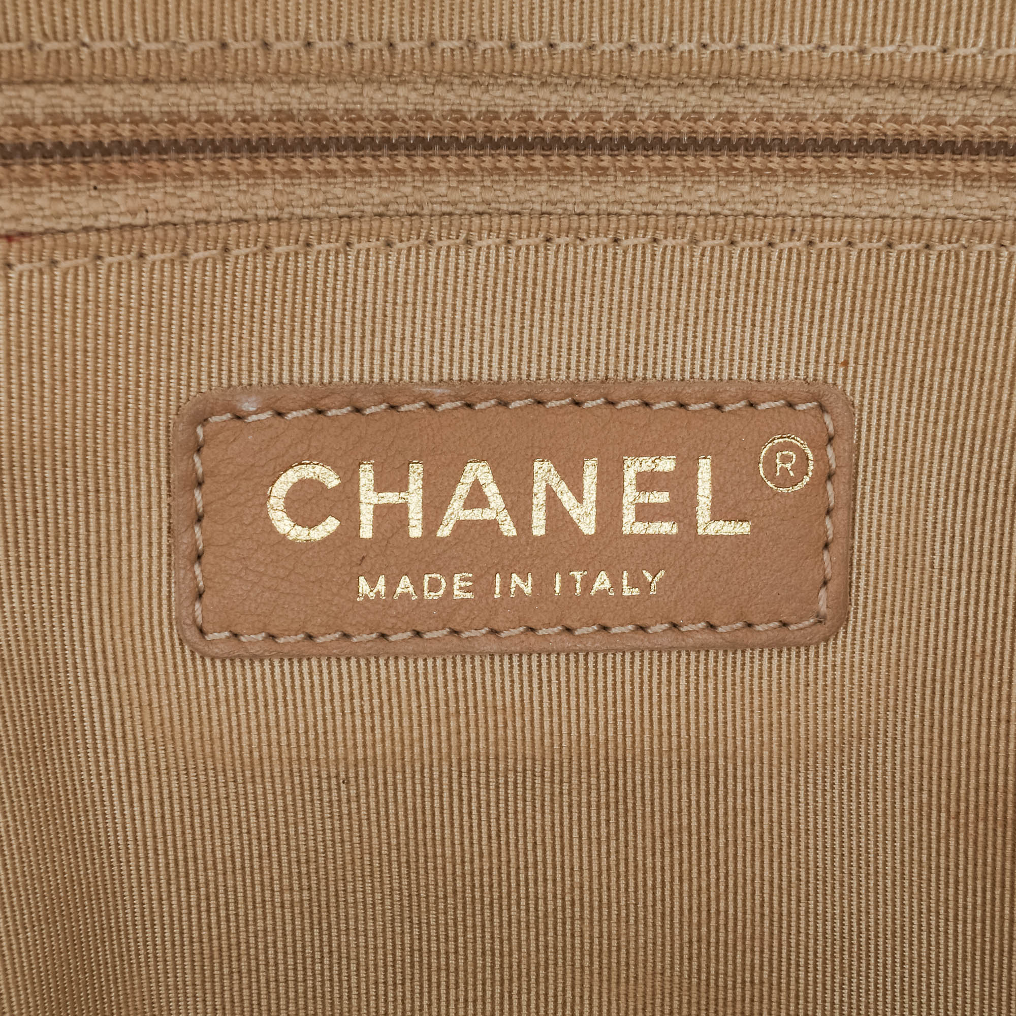 CC Quilted Lambskin Studded Logo Belt Bag