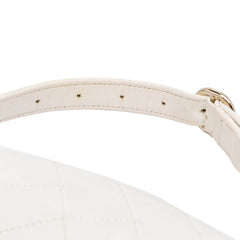 CC Quilted Lambskin Studded Logo Belt Bag