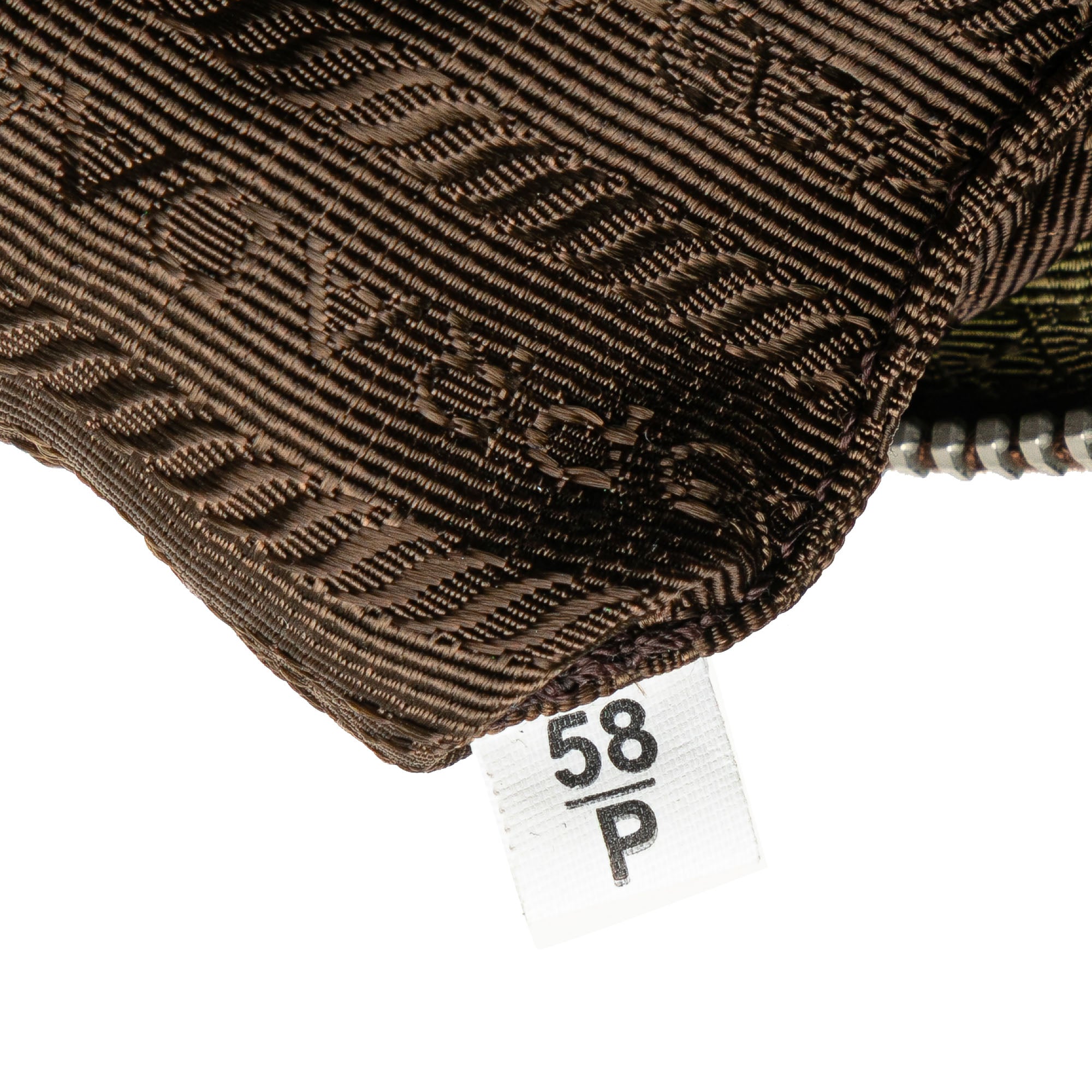 Tessuto Stampato Wristlet Clutch