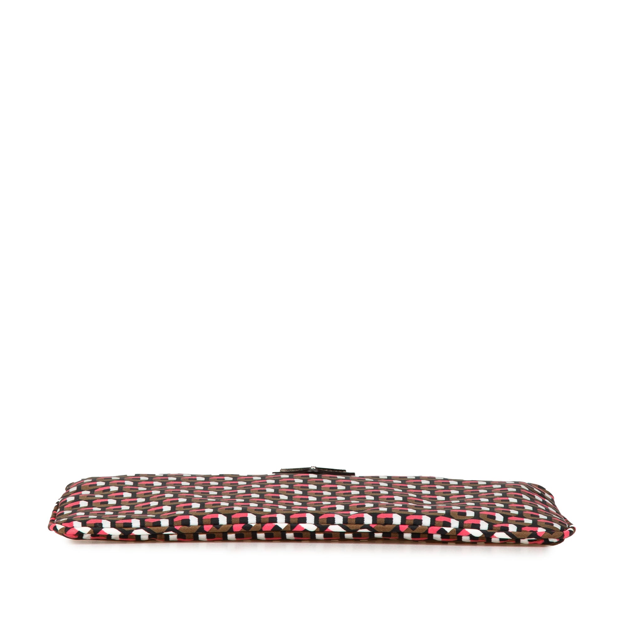 Tessuto Stampato Wristlet Clutch