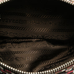 Tessuto Stampato Wristlet Clutch