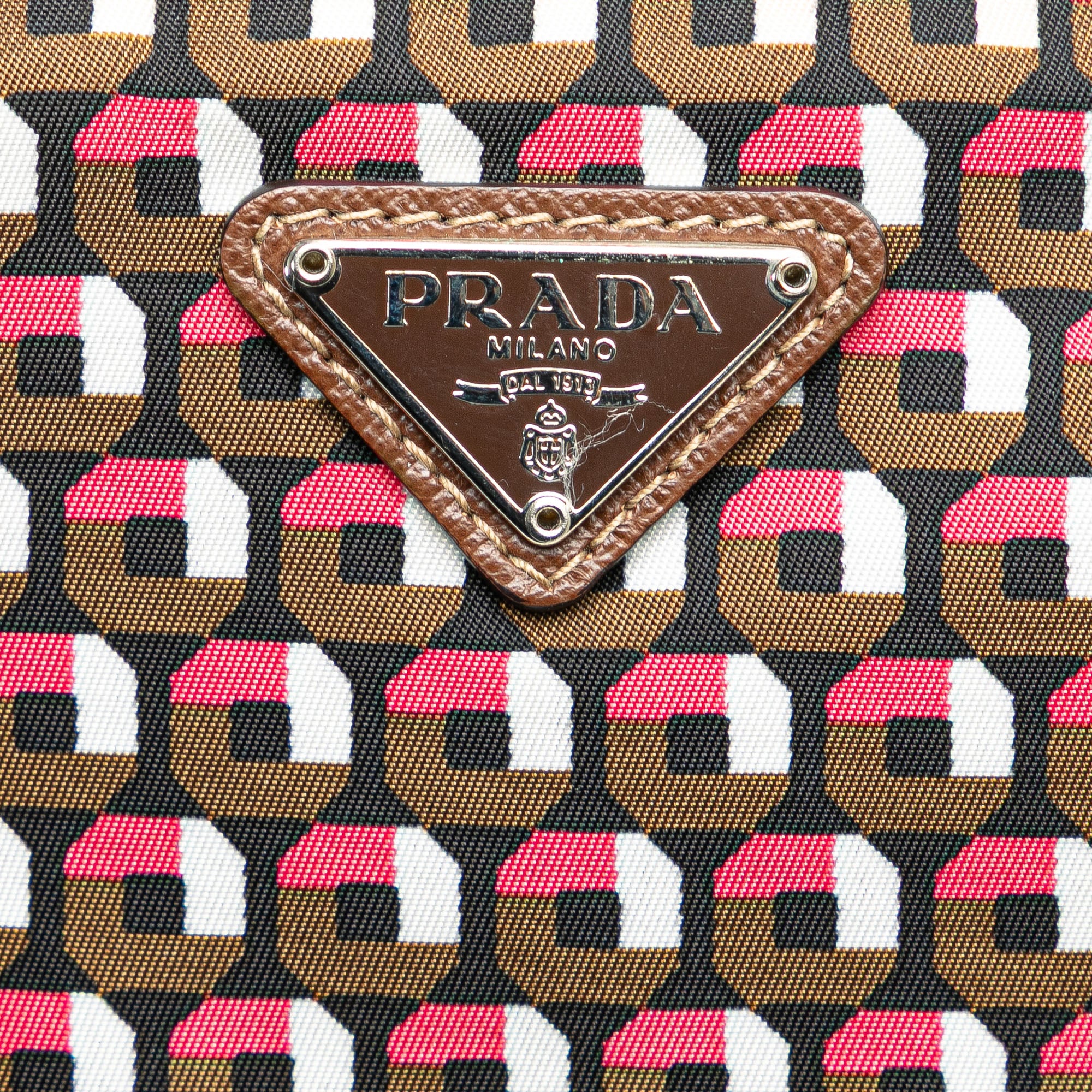 Tessuto Stampato Wristlet Clutch