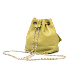 CC Lambskin Drawstring Backpack