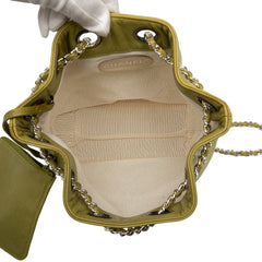 CC Lambskin Drawstring Backpack