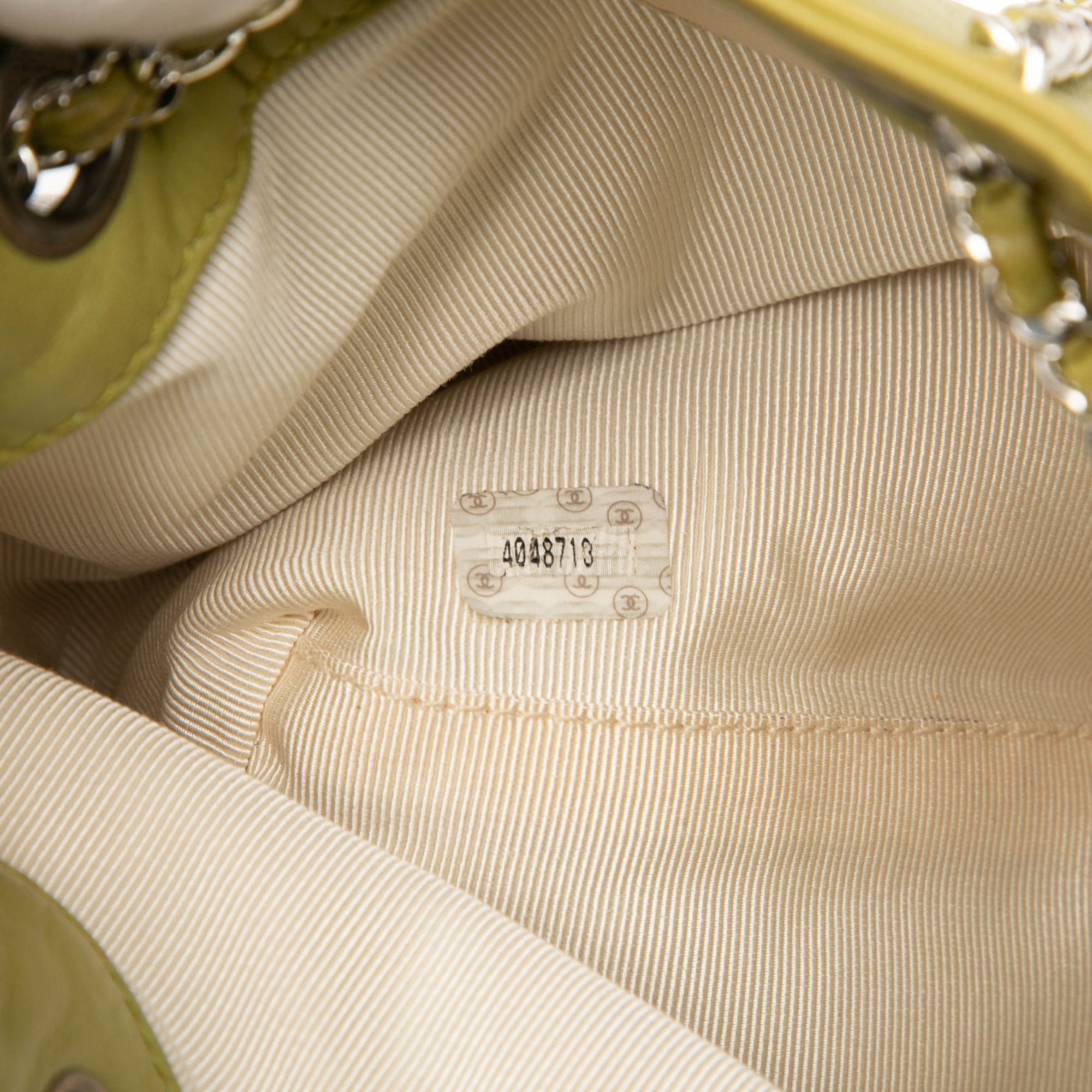 CC Lambskin Drawstring Backpack