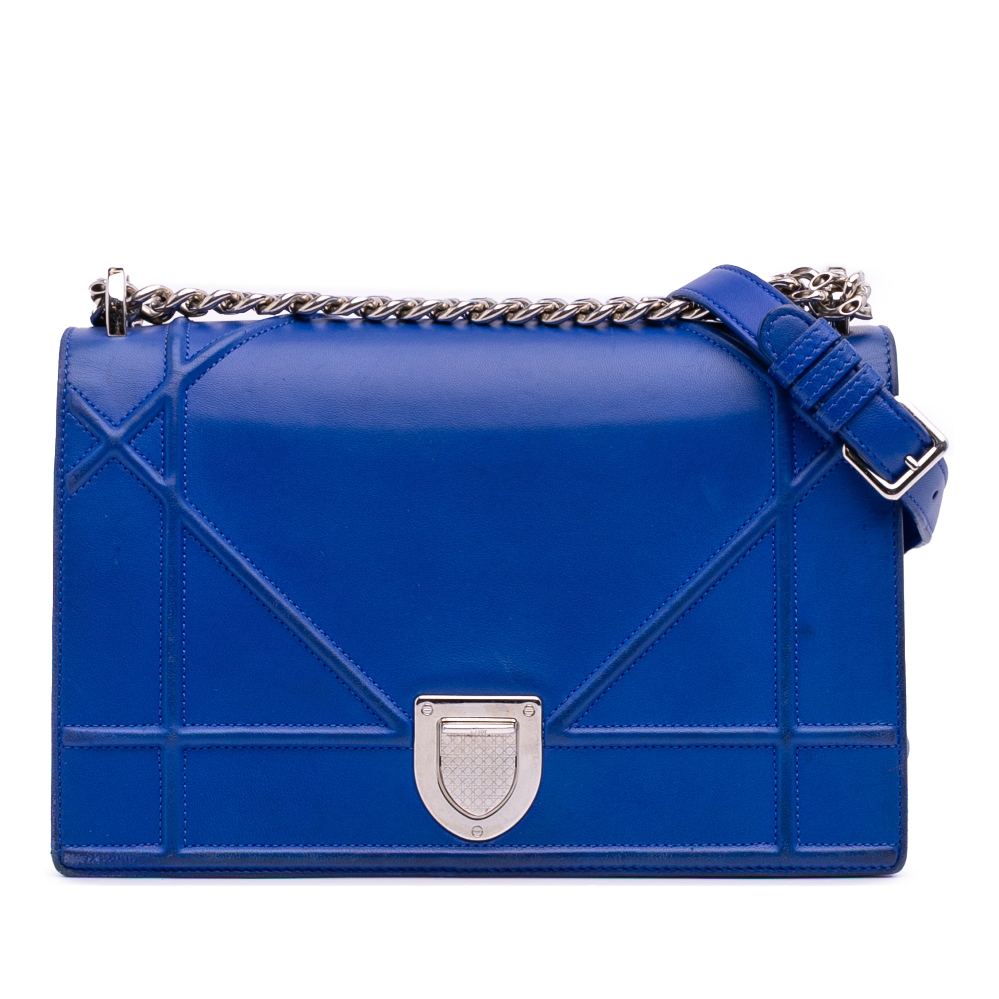 Medium Lambskin Diorama Flap