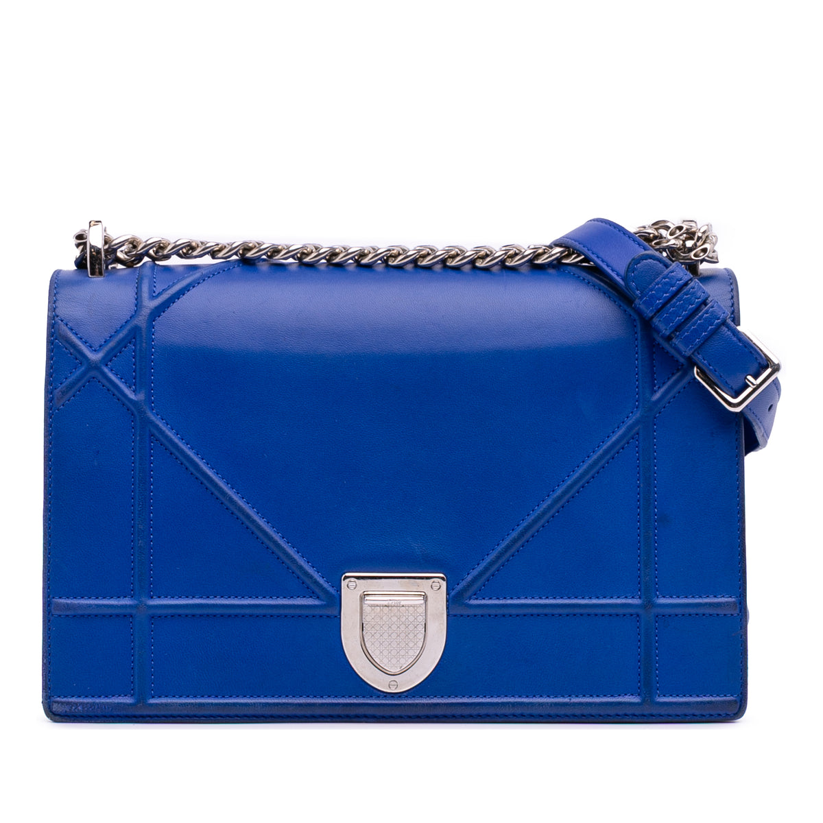 Medium Lambskin Diorama Flap
