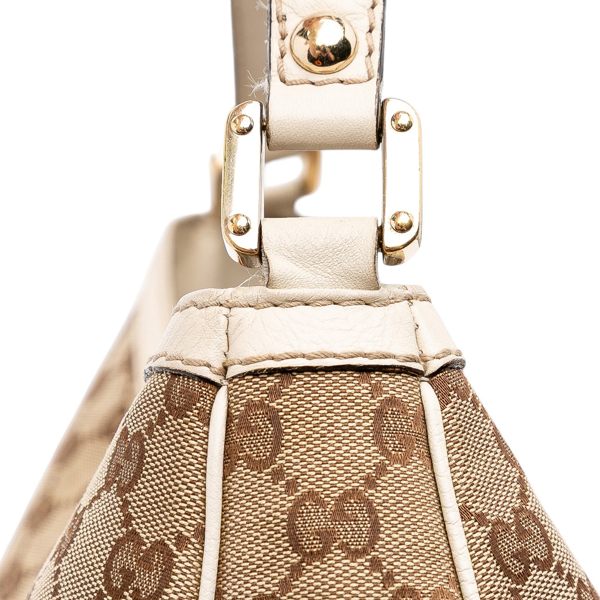 Large GG Canvas Web New Ladies Hobo