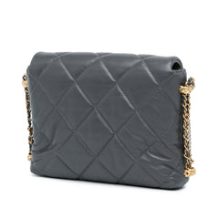 Mini Quilted Lambskin Crush on Chains Flap