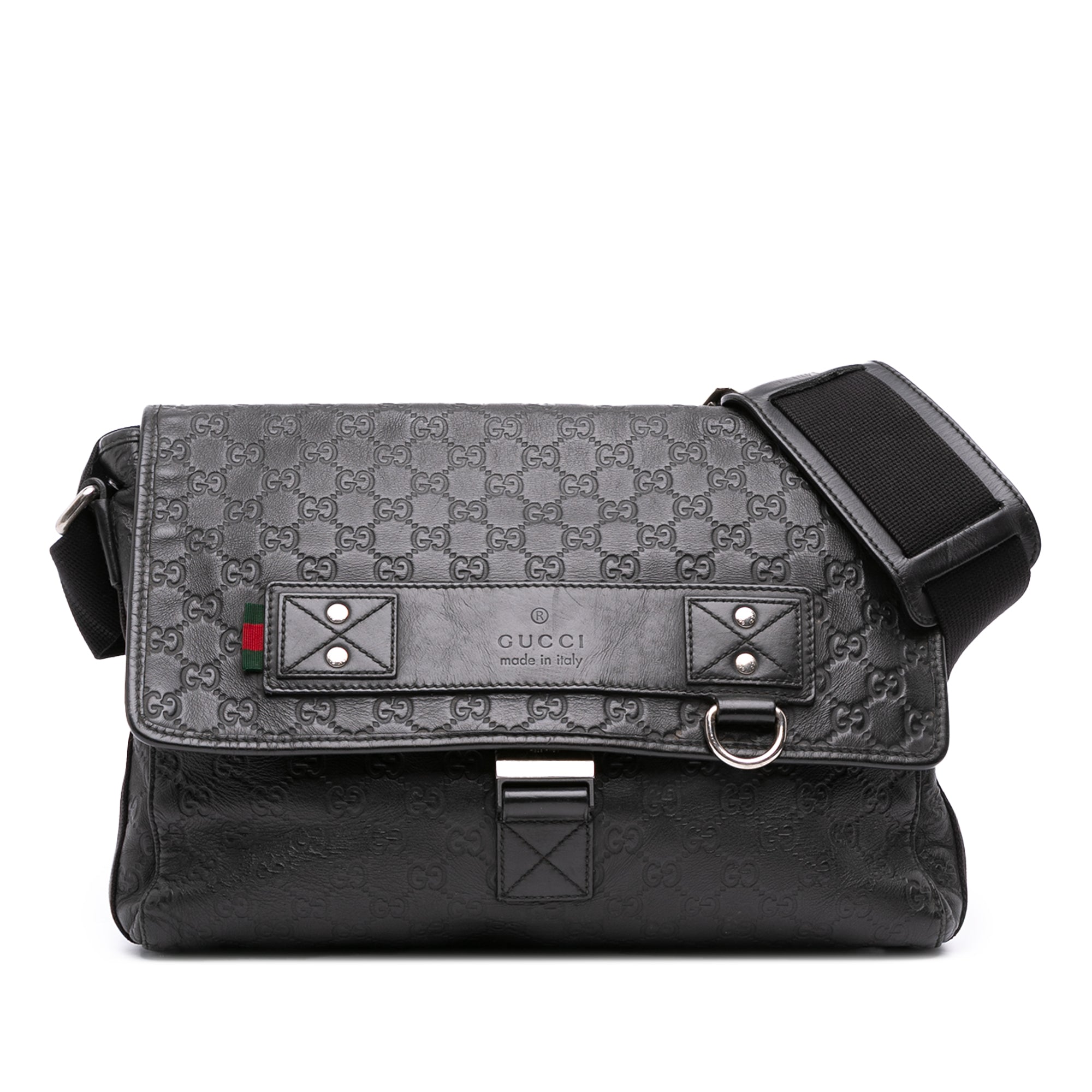 Guccissima Web Crossbody 
