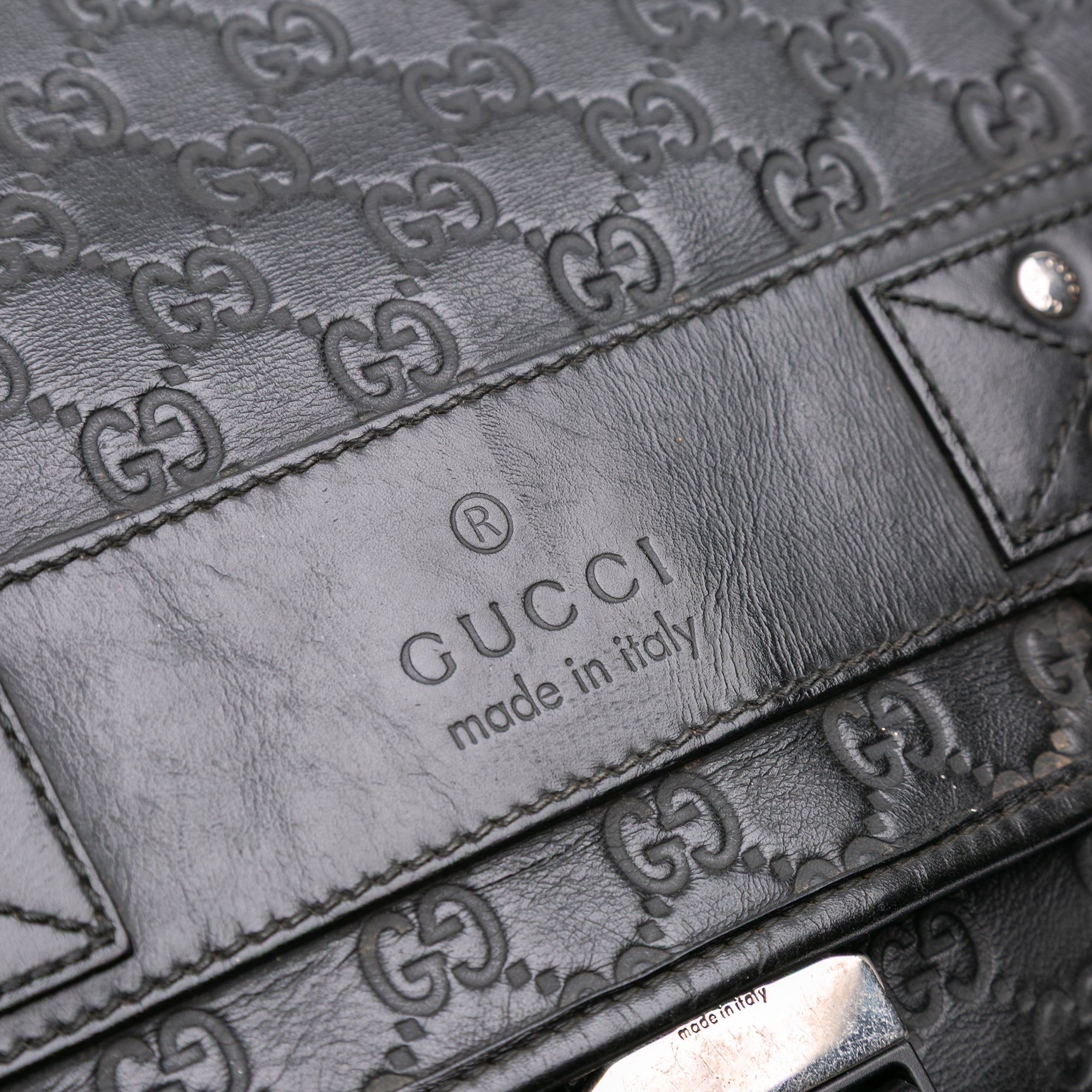 Guccissima Web Crossbody 