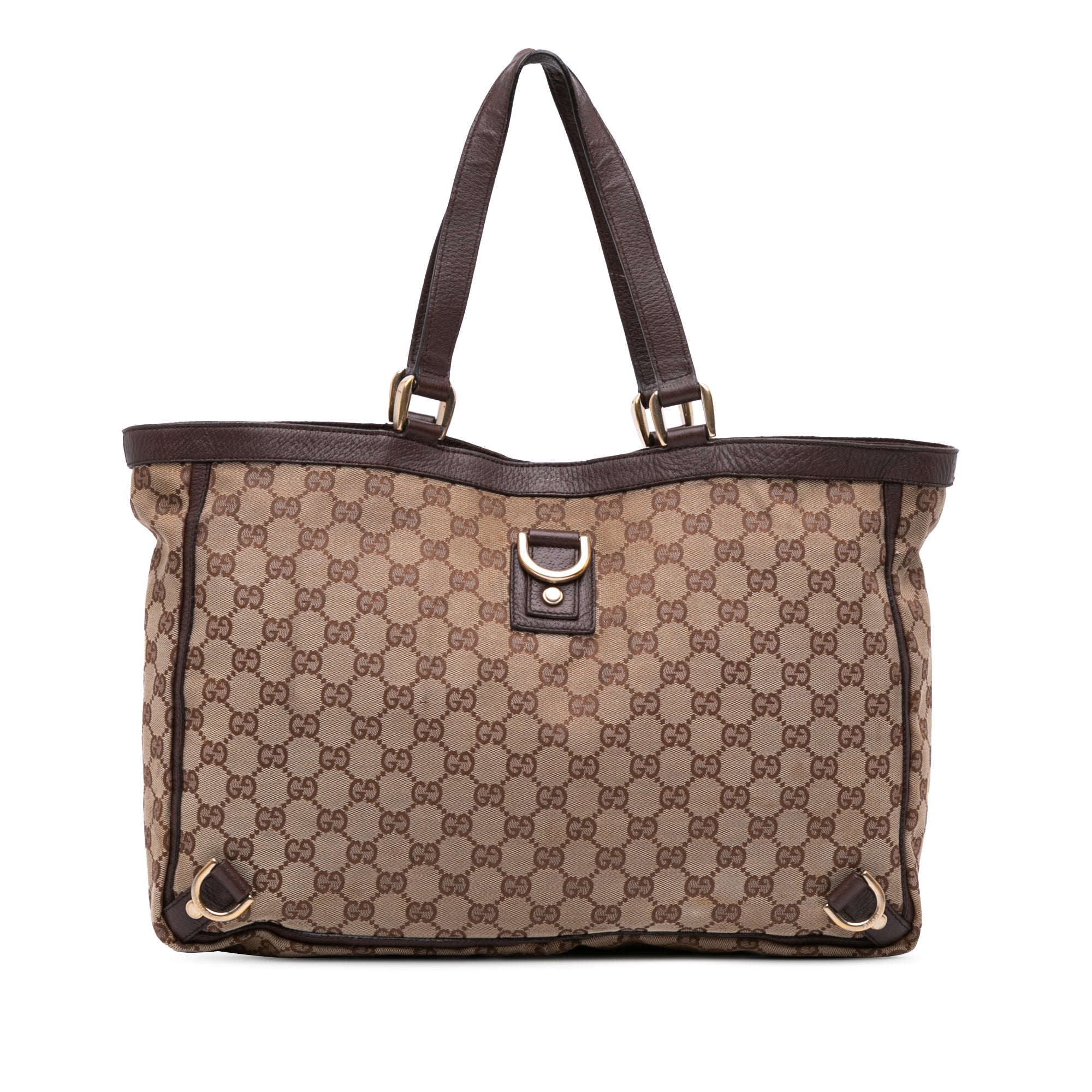GG Canvas Abbey D Ring Tote
