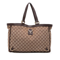 GG Canvas Abbey D Ring Tote