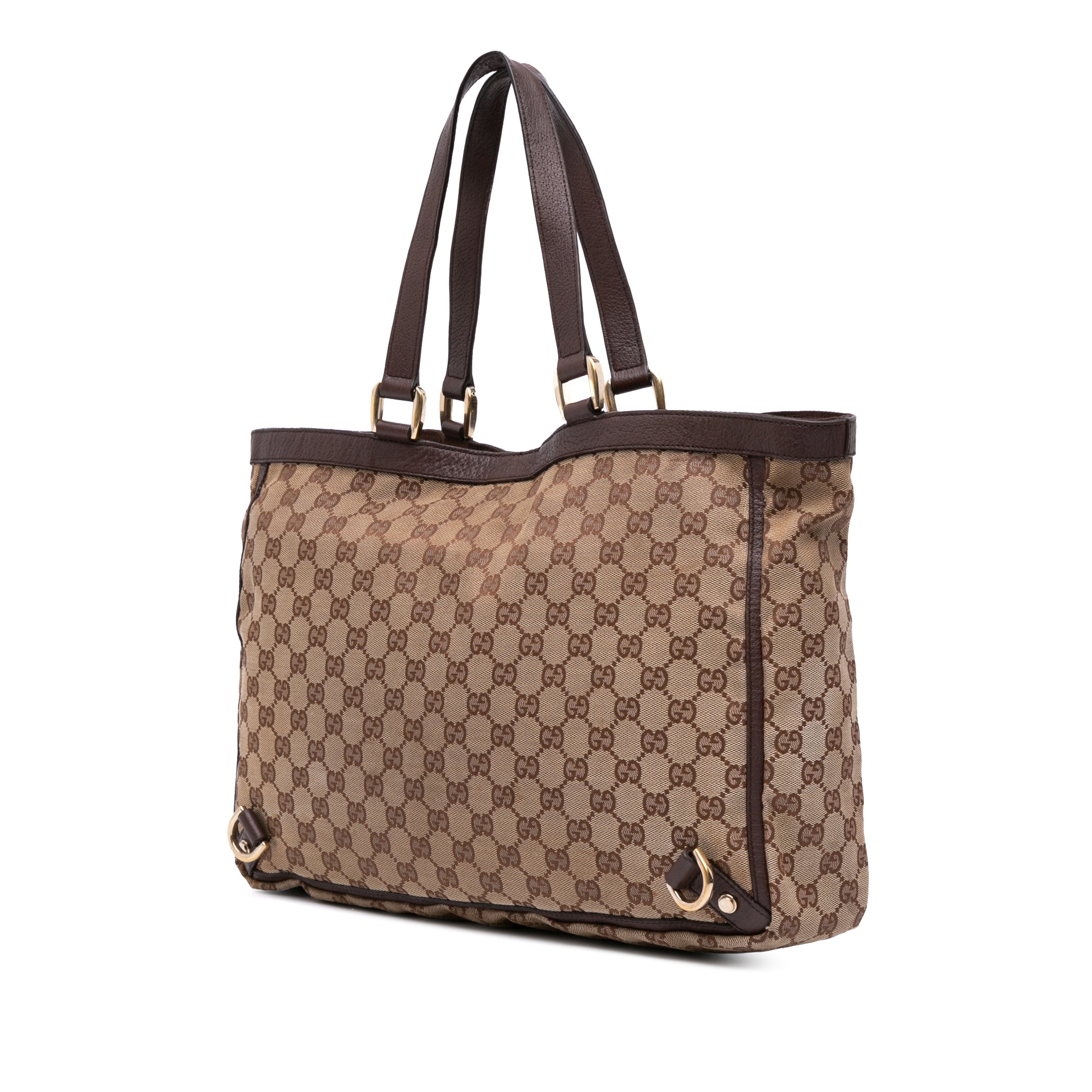 GG Canvas Abbey D Ring Tote