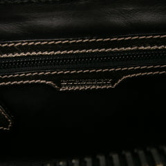 Metallic Leather Clutch