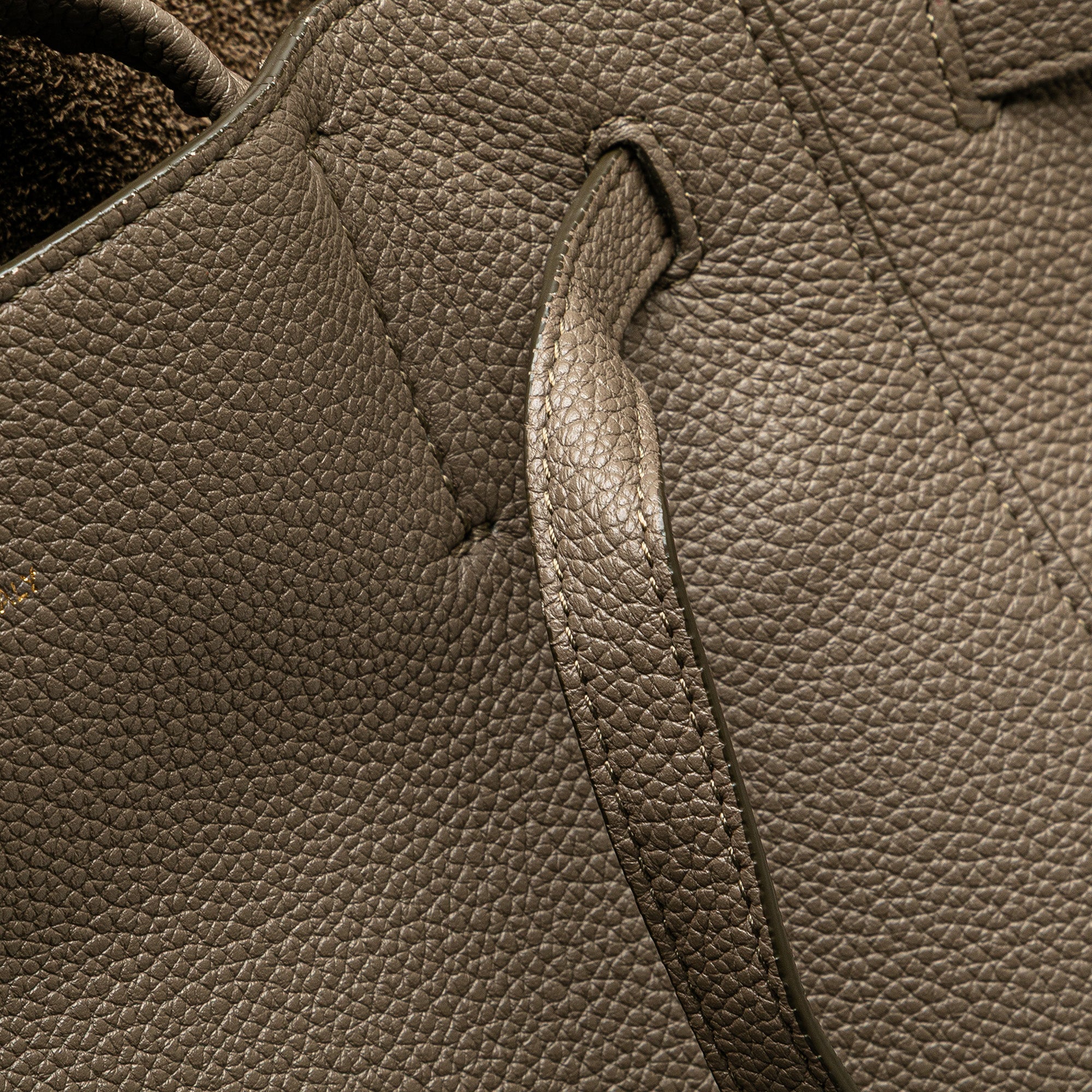 Small Leather Phantom Cabas Tote