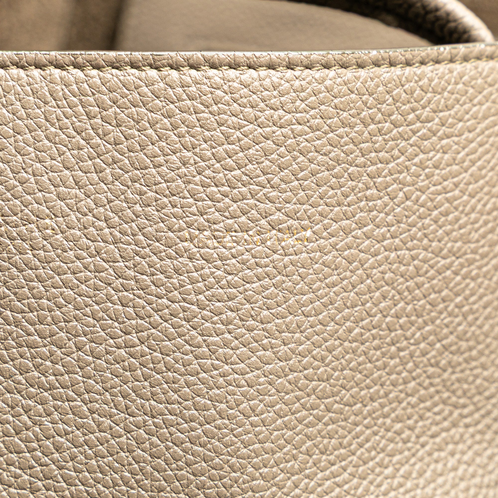 Small Leather Phantom Cabas Tote