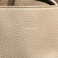 Small Leather Phantom Cabas Tote