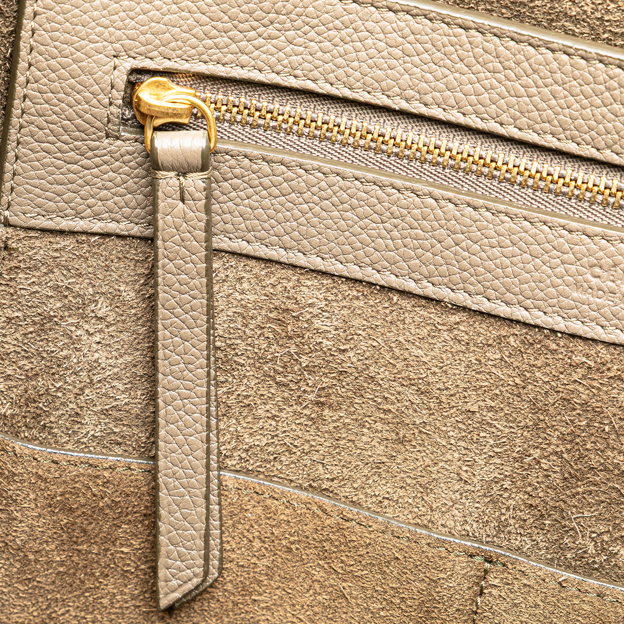 Small Leather Phantom Cabas Tote