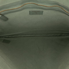 Large Quilted Lambskin O Case Clutch