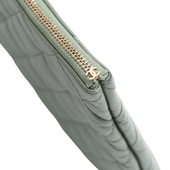 Large Quilted Lambskin O Case Clutch