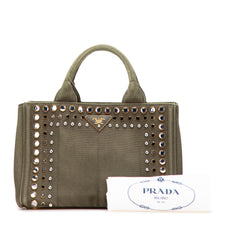 Small Canvas Canapa Bijoux Satchel