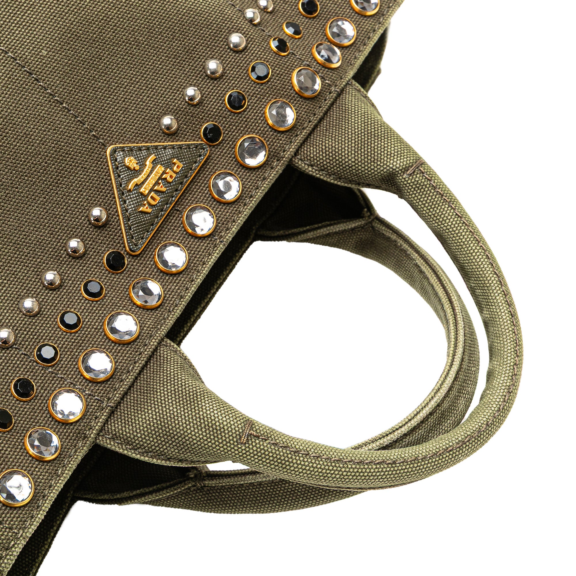 Small Canvas Canapa Bijoux Satchel
