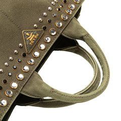 Small Canvas Canapa Bijoux Satchel