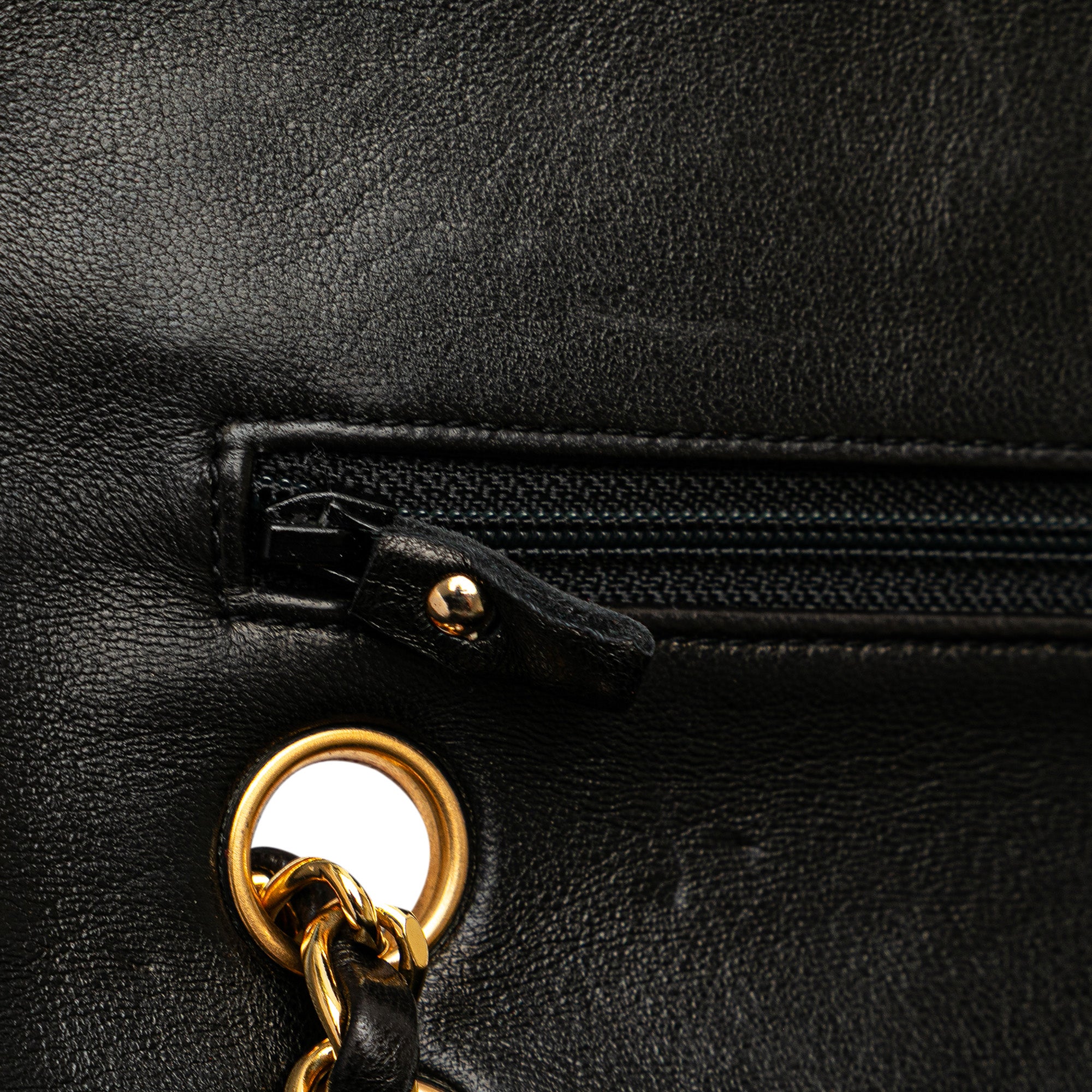 Small Classic Lambskin Double Flap