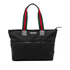 GG Canvas Web Tote