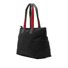 GG Canvas Web Tote