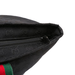 GG Canvas Web Tote