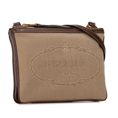 Canapa Logo Double Zip Crossbody_1