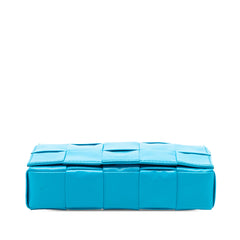 Small Paper Calfskin Intrecciato Cassette Crossbody