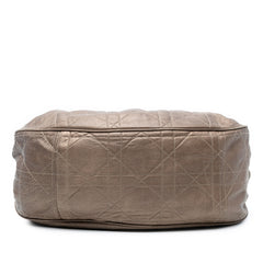 Lambskin Cannage Drawstring Hobo