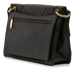 Jumbo CC Quilted Caviar Chunky Chain Flap