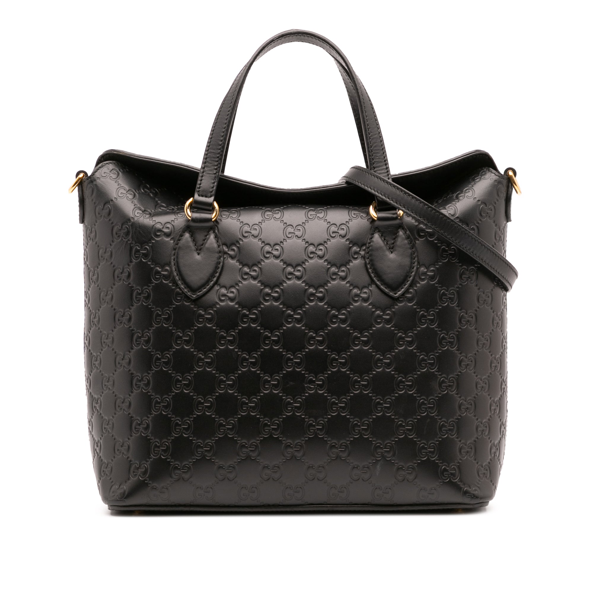 Guccissima Linea A Fold Over Satchel