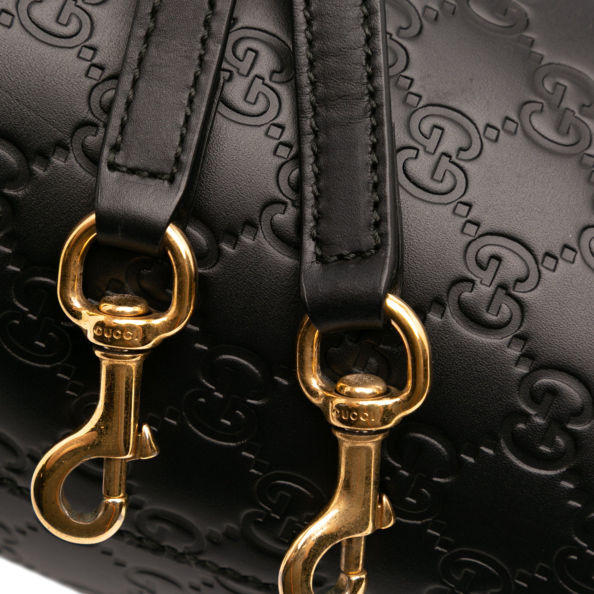 Guccissima Linea A Fold Over Satchel