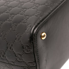 Guccissima Linea A Fold Over Satchel