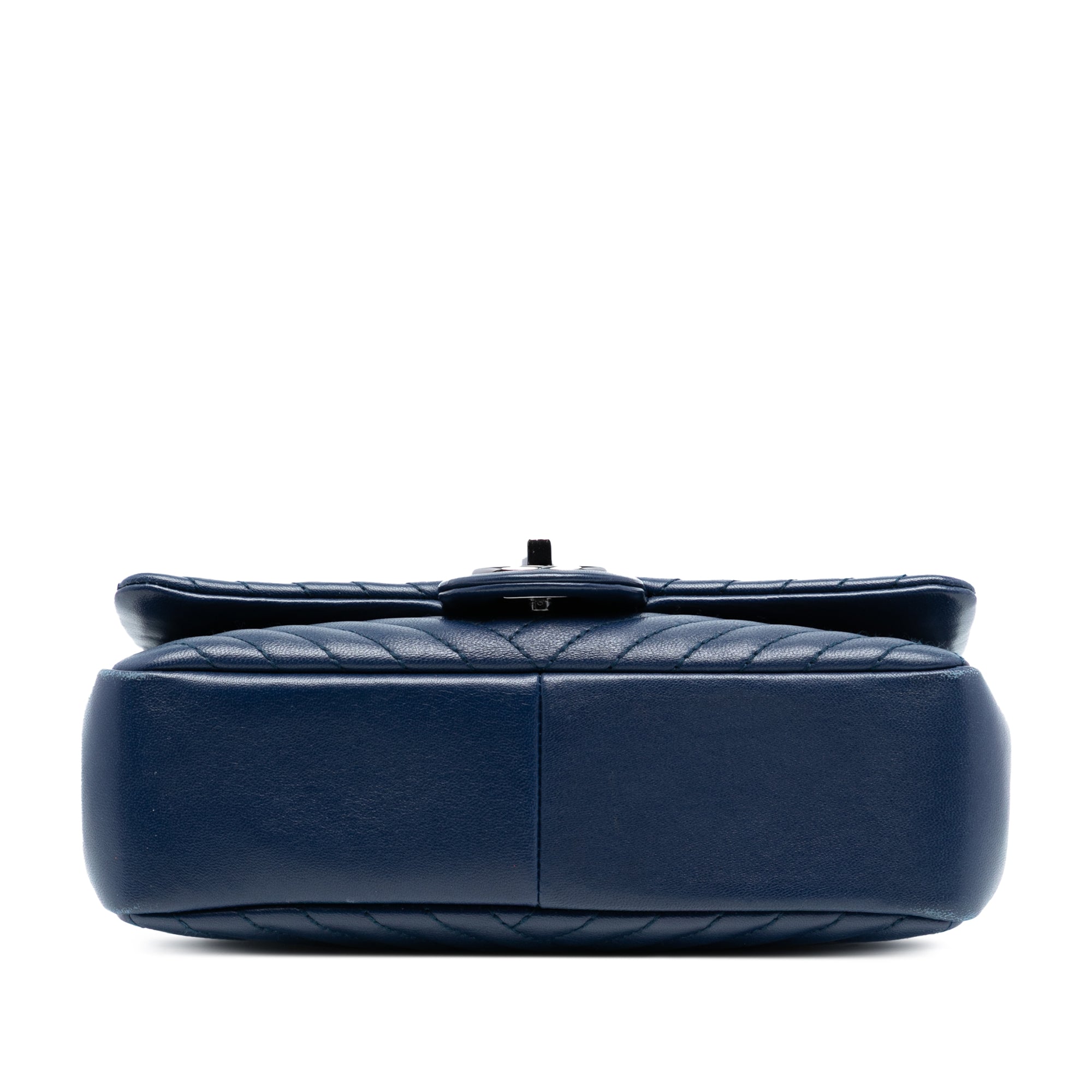 Small Lambskin CC Crossing Flap