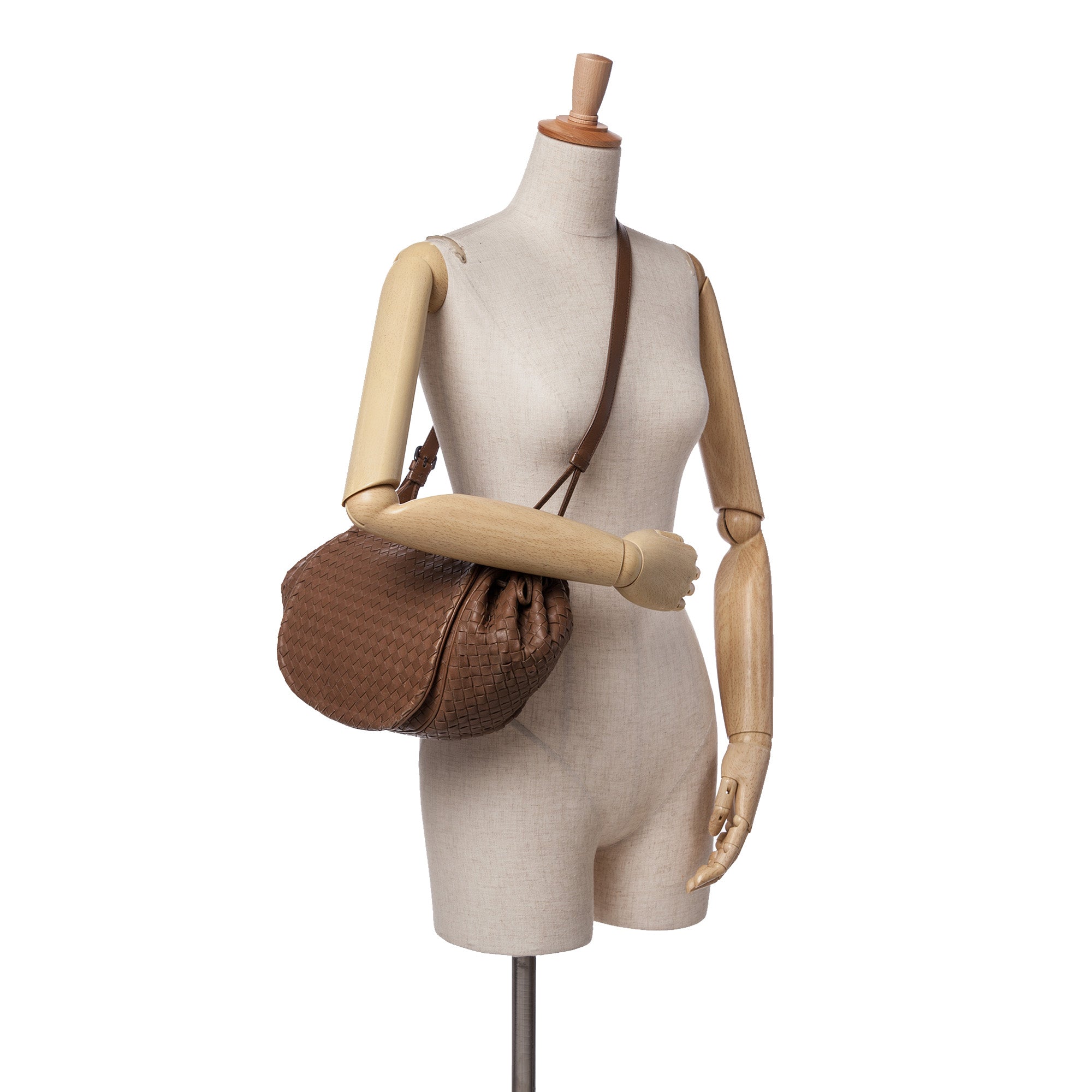 Nappa Intrecciato Flap Crossbody