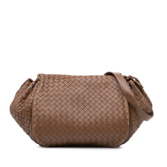 Nappa Intrecciato Flap Crossbody