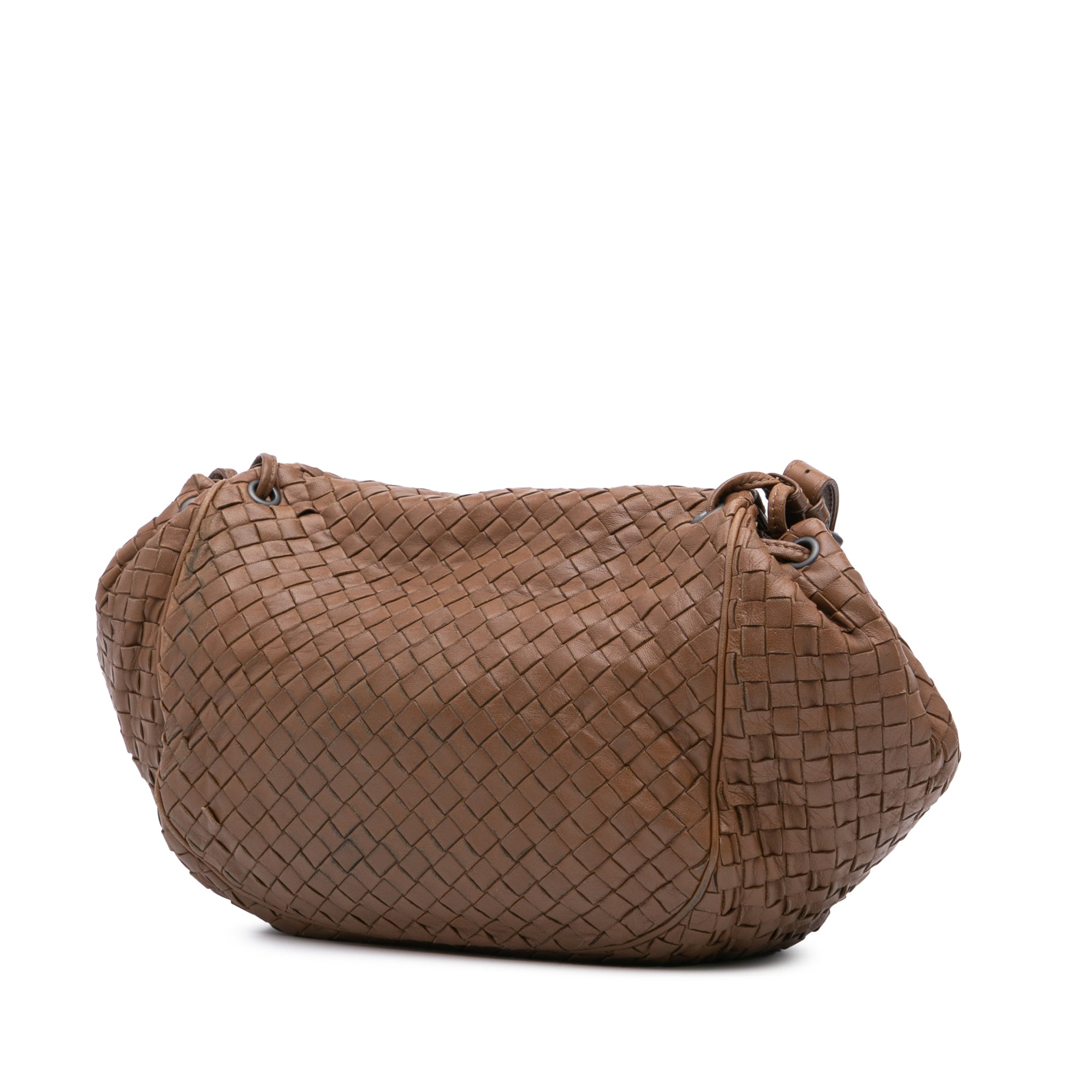 Nappa Intrecciato Flap Crossbody