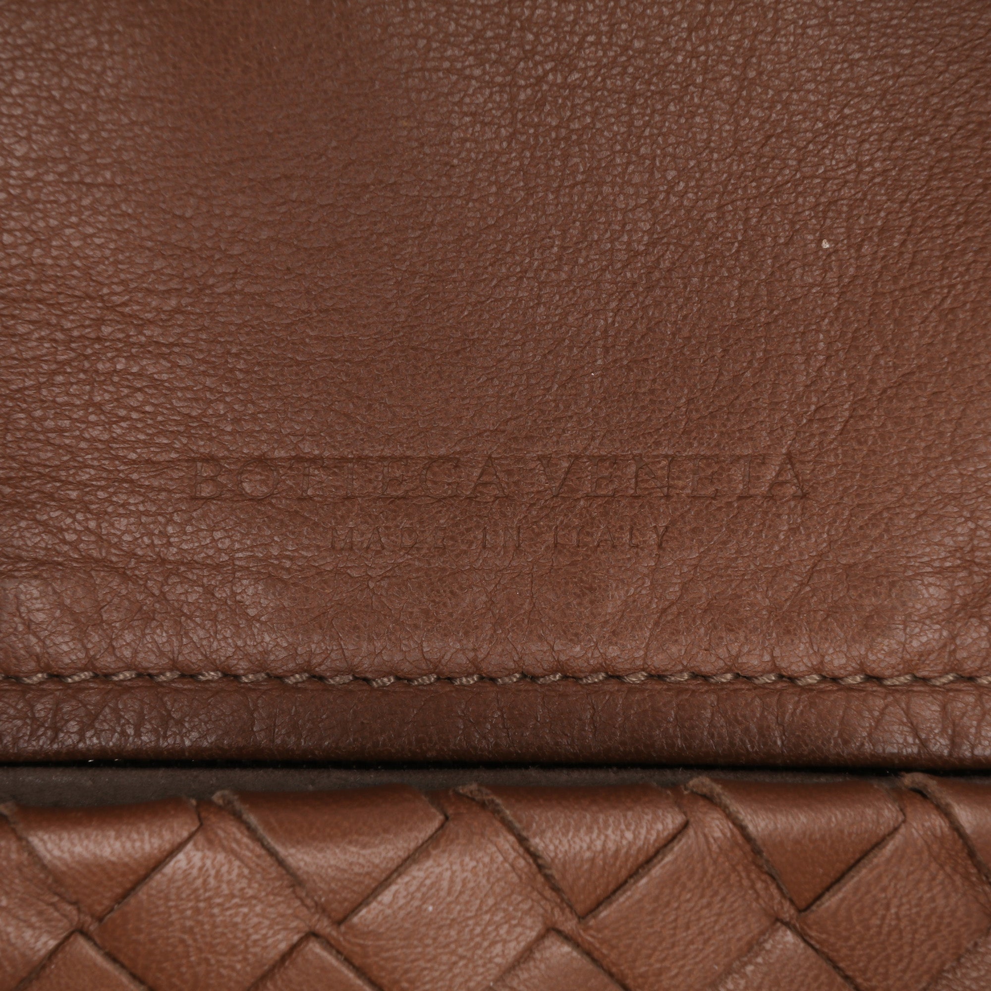 Nappa Intrecciato Flap Crossbody