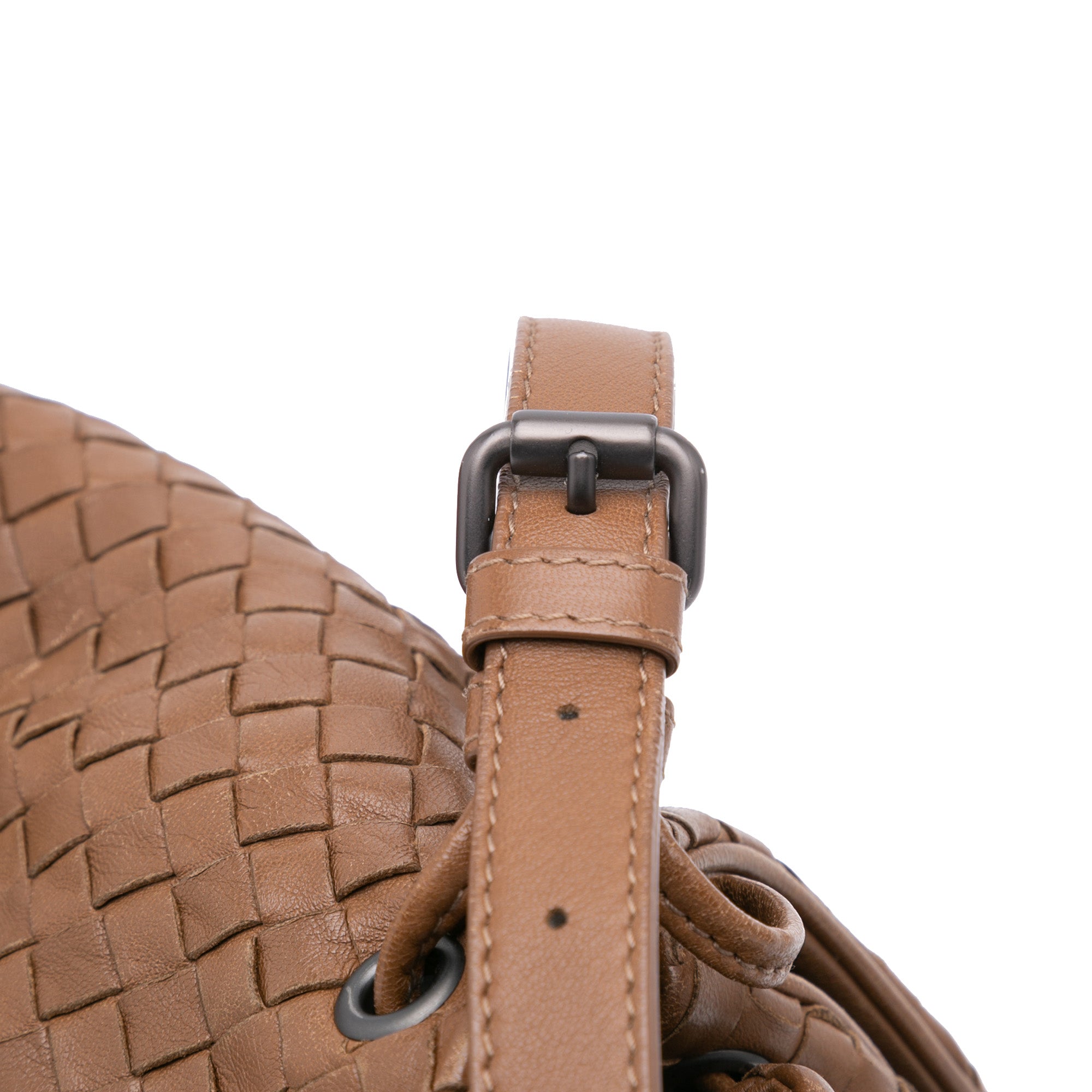 Nappa Intrecciato Flap Crossbody