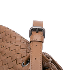 Nappa Intrecciato Flap Crossbody