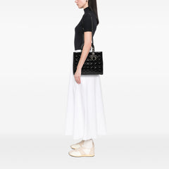 Large Patent Cannage Lady Dior