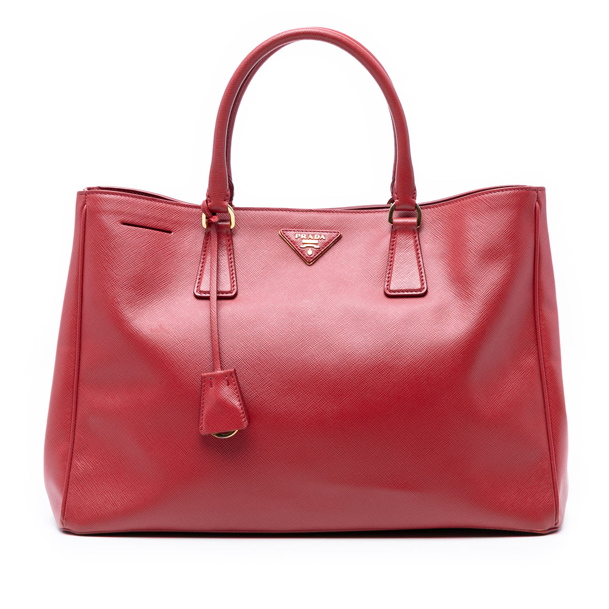 Large Saffiano Lux Galleria Satchel